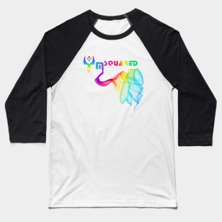 The Rainbow Smoke Baseball T-Shirt